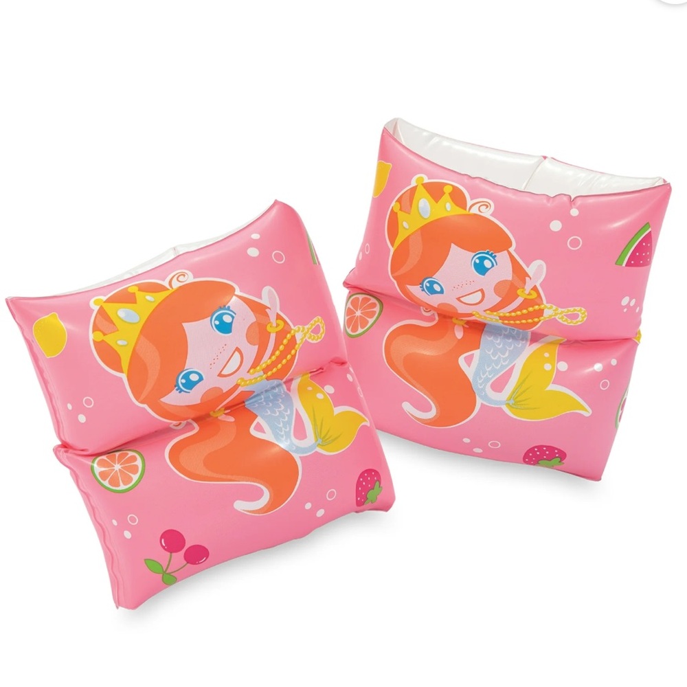 Pink Mermaid Arm Floaties armbands